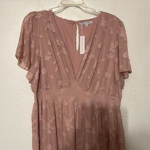 Baltic born maxi dress 2xl blush